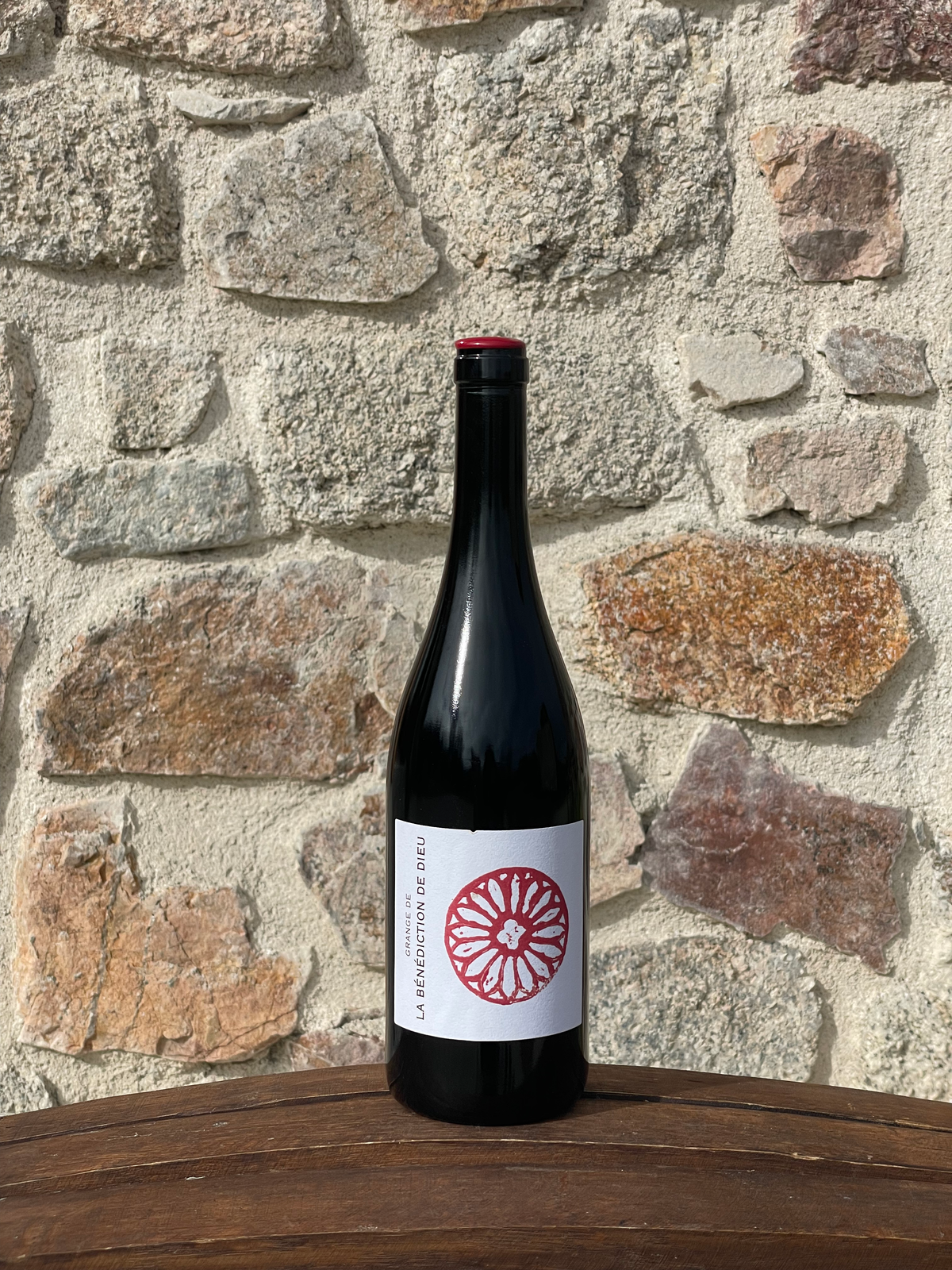 Bouteille de l'assemblage Gamay Saint-Romain – Grenache noir, Domaine de La Bénisson-Dieu