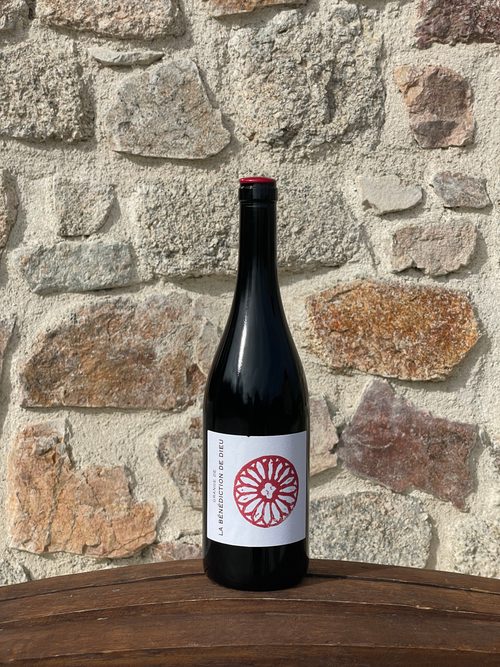 Bouteille de l'assemblage Gamay Saint-Romain – Grenache noir, Domaine de La Bénisson-Dieu