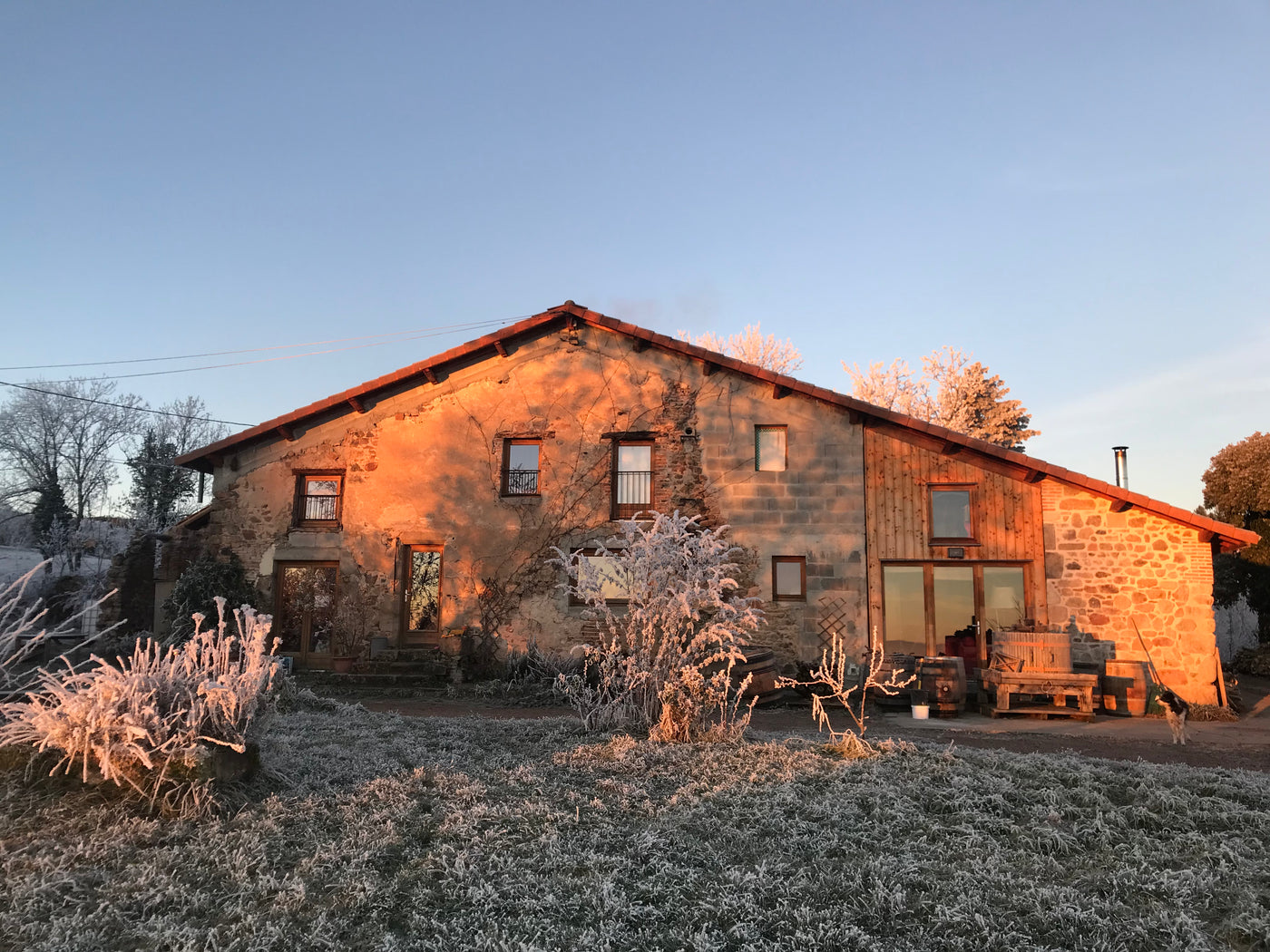 The house and the cellar, in Ambierle